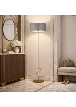 Skandynawska lampa stojąca JERSEY o minimalistycznym designie ze sklepu Lysne w kategorii Lampy podłogowe - zdjęcie 189392312