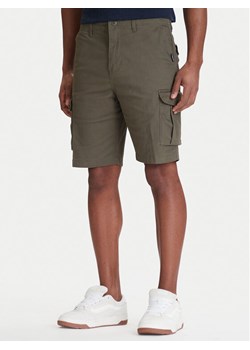 Quiksilver Szorty materiałowe MW Cargo EQYWS03912 Zielony Regular Fit ze sklepu MODIVO w kategorii Spodenki męskie - zdjęcie 189393002