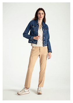 More &amp; More Spodnie chino w kolorze beżowym ze sklepu Limango Polska w kategorii Spodnie damskie - zdjęcie 189393844