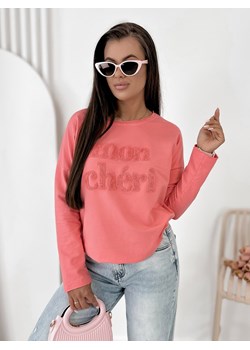 bluzka moncheri koralowa one size ze sklepu UBRA w kategorii Bluzki damskie - zdjęcie 189394091