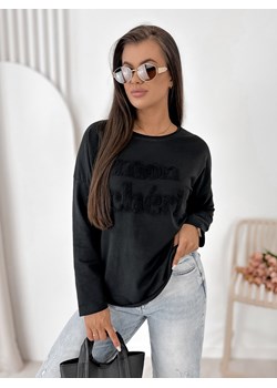 bluzka moncheri czarna one size ze sklepu UBRA w kategorii Bluzki damskie - zdjęcie 189394104