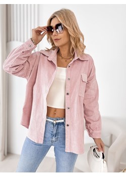 koszula sztruksowa boheme pudrowy róż one size ze sklepu UBRA w kategorii Koszule damskie - zdjęcie 189394143