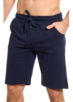 Bawełniane spodenki męskie granatowe TS001, Kolor granatowy, Rozmiar M, Noviti ze sklepu Intymna w kategorii Piżamy męskie - zdjęcie 189394471