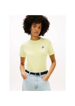 Tommy Hilfiger T-shirt | Regular Fit ze sklepu Gomez Fashion Store w kategorii Bluzki damskie - zdjęcie 189395240