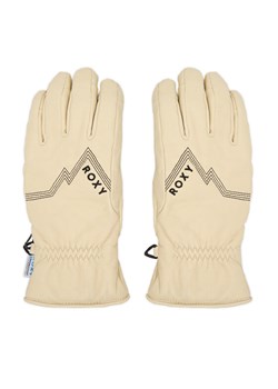 Roxy Rękawice narciarskie Eaststorm ERJHN03249 Beżowy ze sklepu MODIVO w kategorii Rękawiczki damskie - zdjęcie 189395420