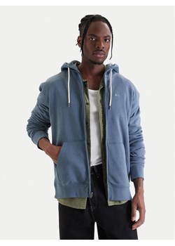 Quiksilver Bluza Salt Water Zip EQYFT05160 Niebieski Comfort Fit ze sklepu MODIVO w kategorii Bluzy męskie - zdjęcie 189395423