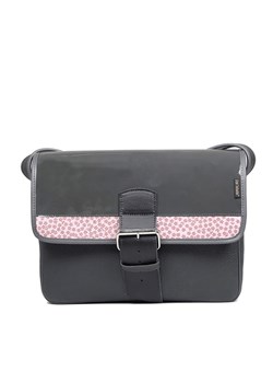 popielata torebka damska  skórzana listonoszka na ramię  Student ze sklepu Słoń Torbalski w kategorii Listonoszki - zdjęcie 189395721