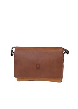 -brązowa torebka damska skórzana listonoszka na ramię Kylie ze sklepu Słoń Torbalski w kategorii Listonoszki - zdjęcie 189395754