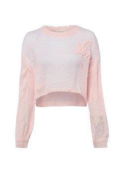 Another Cotton Lab Sweter damski z dzianiny - Another Signature Kobiety Sztuczne włókno koralowy jednolity ze sklepu vangraaf w kategorii Swetry damskie - zdjęcie 189395932