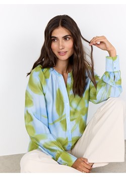 soyaconcept® Bluzka damska - SC-Cate Kobiety wiskoza jasnoniebieski wzorzysty ze sklepu vangraaf w kategorii Bluzki damskie - zdjęcie 189395940