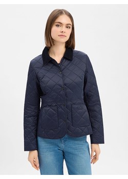 Barbour Damska kurtka pikowana - Deveron Kobiety granatowy jednolity ze sklepu vangraaf w kategorii Kurtki damskie - zdjęcie 189395971