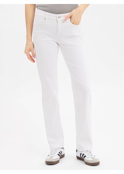 Cambio Dżinsy - Piper długie Kobiety Bawełna biały jednolity ze sklepu vangraaf w kategorii Jeansy damskie - zdjęcie 189395981