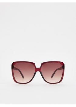 Reserved - Okulary przeciwsłoneczne - bordowy ze sklepu Reserved w kategorii Okulary przeciwsłoneczne damskie - zdjęcie 189396010