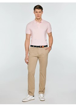 Koszulka męska polo różowa Wladym 601 ze sklepu Big Star w kategorii T-shirty męskie - zdjęcie 189397672