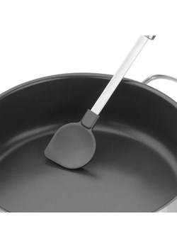 Silit Łyżka kuchenna "Classic Line" w kolorze srebrno-antracytowym - dł. 34 cm ze sklepu Limango Polska w kategorii Akcesoria kuchenne - zdjęcie 189399213