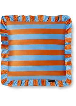 Really Nice Things Poduszka w kolorze niebiesko-pomarańczowym - 55 x 55 cm ze sklepu Limango Polska w kategorii Poduszki dekoracyjne - zdjęcie 189399644