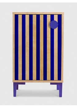 The Wild Hug Stolik nocny "William" w kolorze jasnobrązowo-niebieskim - 40 x 65 x 30 cm ze sklepu Limango Polska w kategorii Meble dziecięce - zdjęcie 189399871