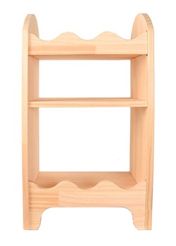 Folkifreckles Stolik nocny "Lola" w kolorze beżowym - 40 x 70 x 30 cm ze sklepu Limango Polska w kategorii Szafy - zdjęcie 189399912