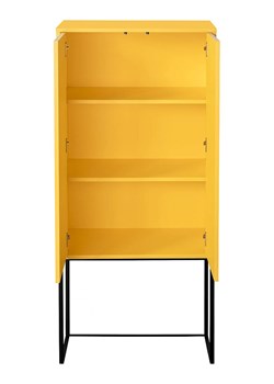 little nice things Wysoka komoda "Lennon" w kolorze żółtym - 75 x 164 x 30 cm ze sklepu Limango Polska w kategorii Szafy - zdjęcie 189400041