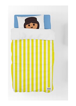 little nice things Komplet pościeli "Playmobil" w kolorze żółtym - 240 x 150 cm ze sklepu Limango Polska w kategorii Pościel dziecięca - zdjęcie 189400070