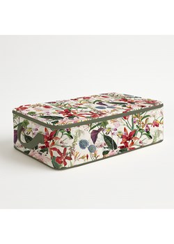 Madre Selva Pudełko "Exotic Orchidea" w kolorze biało-zielonym - 60 x 45 cm ze sklepu Limango Polska w kategorii Pojemniki kuchenne - zdjęcie 189400183