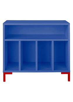 little nice things Regał stojący "Ringo" w kolorze niebieskim - 70 x 63 x 40 cm ze sklepu Limango Polska w kategorii Meble dziecięce - zdjęcie 189400261