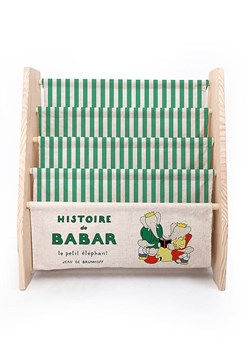 The Wild Hug Regał "Histoire de Babar" w kolorze zielonym - 60 x 70 x 30 cm ze sklepu Limango Polska w kategorii Meble dziecięce - zdjęcie 189400374
