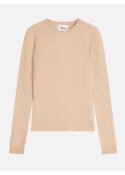 Just Cashmere Kaszmirowy sweter "Avana" w kolorze beżowym ze sklepu Limango Polska w kategorii Swetry damskie - zdjęcie 189400684