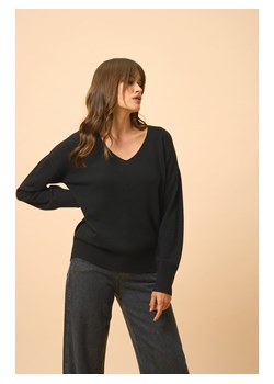 Just Cashmere Kaszmirowy sweter "Birse" w kolorze czarnym ze sklepu Limango Polska w kategorii Swetry damskie - zdjęcie 189400701