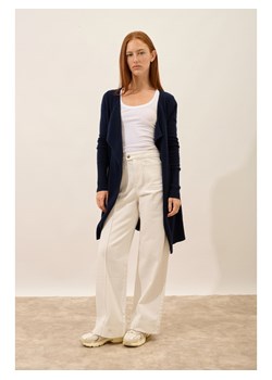 Just Cashmere Kaszmirowy kardigan "Brooke" w kolorze granatowym ze sklepu Limango Polska w kategorii Swetry damskie - zdjęcie 189400731