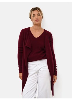 Just Cashmere Kaszmirowy kardigan "Brooke" w kolorze bordowym ze sklepu Limango Polska w kategorii Swetry damskie - zdjęcie 189400741