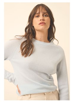 Just Cashmere Kaszmirowy sweter "Jane" w kolorze błękitnym ze sklepu Limango Polska w kategorii Swetry damskie - zdjęcie 189400920