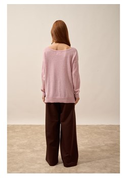 Just Cashmere Kaszmirowy sweter "Karen" w kolorze jasnoróżowym ze sklepu Limango Polska w kategorii Swetry damskie - zdjęcie 189401010