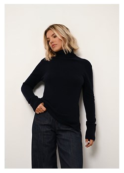 Just Cashmere Kaszmirowy golf "Lexie" w kolorze granatowym ze sklepu Limango Polska w kategorii Swetry damskie - zdjęcie 189401082