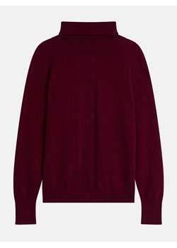 Just Cashmere Kaszmirowy golf w kolorze bordowym ze sklepu Limango Polska w kategorii Swetry damskie - zdjęcie 189401090