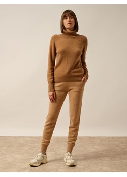 Just Cashmere Kaszmirowy golf w kolorze jasnobrązowym ze sklepu Limango Polska w kategorii Swetry damskie - zdjęcie 189401120