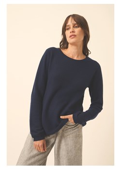 Just Cashmere Kaszmirowy sweter "Nethy" w kolorze granatowym ze sklepu Limango Polska w kategorii Swetry damskie - zdjęcie 189401181