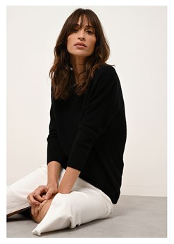 Just Cashmere Kaszmirowy sweter "Rebecca" w kolorze czarnym ze sklepu Limango Polska w kategorii Swetry damskie - zdjęcie 189401241