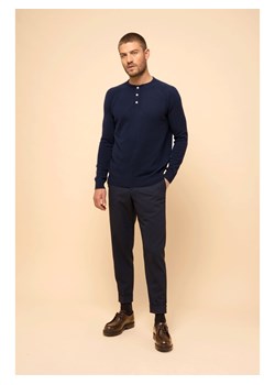 Just Cashmere Kaszmirowy sweter "Guzman" w kolorze granatowym ze sklepu Limango Polska w kategorii Swetry męskie - zdjęcie 189401464