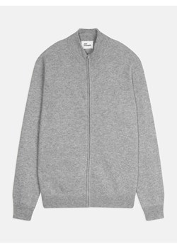 Just Cashmere Kaszmirowy kardigan w kolorze szarym ze sklepu Limango Polska w kategorii Swetry męskie - zdjęcie 189401521