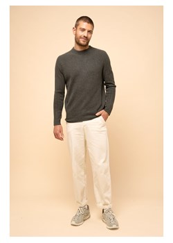 Just Cashmere Kaszmirowy sweter w kolorze khaki ze sklepu Limango Polska w kategorii Swetry męskie - zdjęcie 189401523