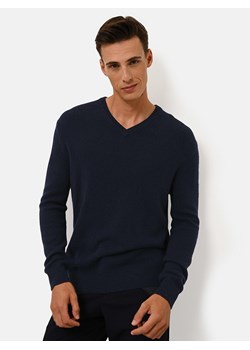 Just Cashmere Kaszmirowy sweter "Nathan" w kolorze granatowym ze sklepu Limango Polska w kategorii Swetry męskie - zdjęcie 189401552