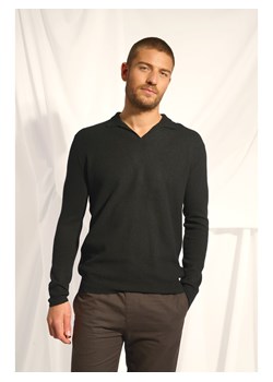 Just Cashmere Kaszmirowy sweter w kolorze czarnym ze sklepu Limango Polska w kategorii Swetry męskie - zdjęcie 189401571