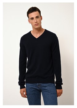 Just Cashmere Kaszmirowy sweter "Tom" w kolorze granatowym ze sklepu Limango Polska w kategorii Swetry męskie - zdjęcie 189401612