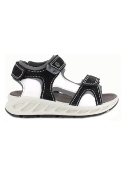Primigi Skórzane sandały w kolorze czarnym ze sklepu Limango Polska w kategorii Sandały dziecięce - zdjęcie 189401684
