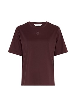 MOSS COPENHAGEN Koszulka "Melea" w kolorze fioletowym ze sklepu Limango Polska w kategorii Bluzki damskie - zdjęcie 189401972