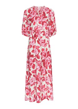 MOSS COPENHAGEN Sukienka w kolorze jasnoróżowo-czerwono-białym ze sklepu Limango Polska w kategorii Sukienki - zdjęcie 189402130