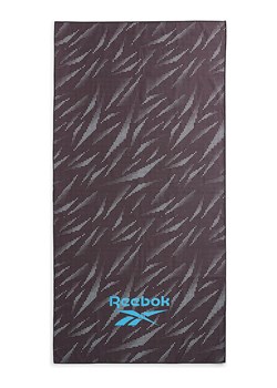 Reebok Ręcznik plażowy "Ankara" w kolorze czarnym - 180 x 90 cm ze sklepu Limango Polska w kategorii Ręczniki - zdjęcie 189403424