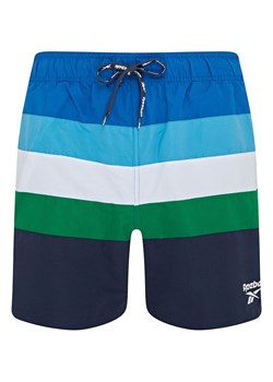 Reebok Szorty kąpielowe "Spiro" w kolorze niebiesko-zielono-czarnym ze sklepu Limango Polska w kategorii Kąpielówki - zdjęcie 189403580