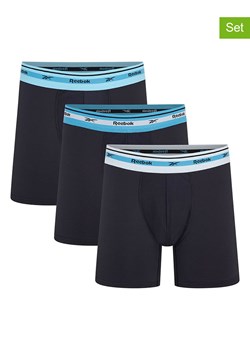 Reebok Bokserki (3 pary) "Abbot" w kolorze czarnym ze sklepu Limango Polska w kategorii Majtki męskie - zdjęcie 189403713